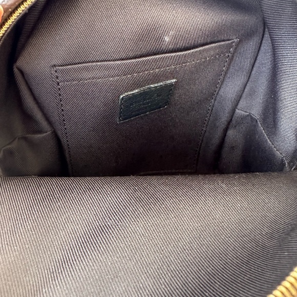 Authentic🥰Louis Vuitton Palm Springs Mini Backpack BB Crossbody Brown Monogram - Picture 11 of 12